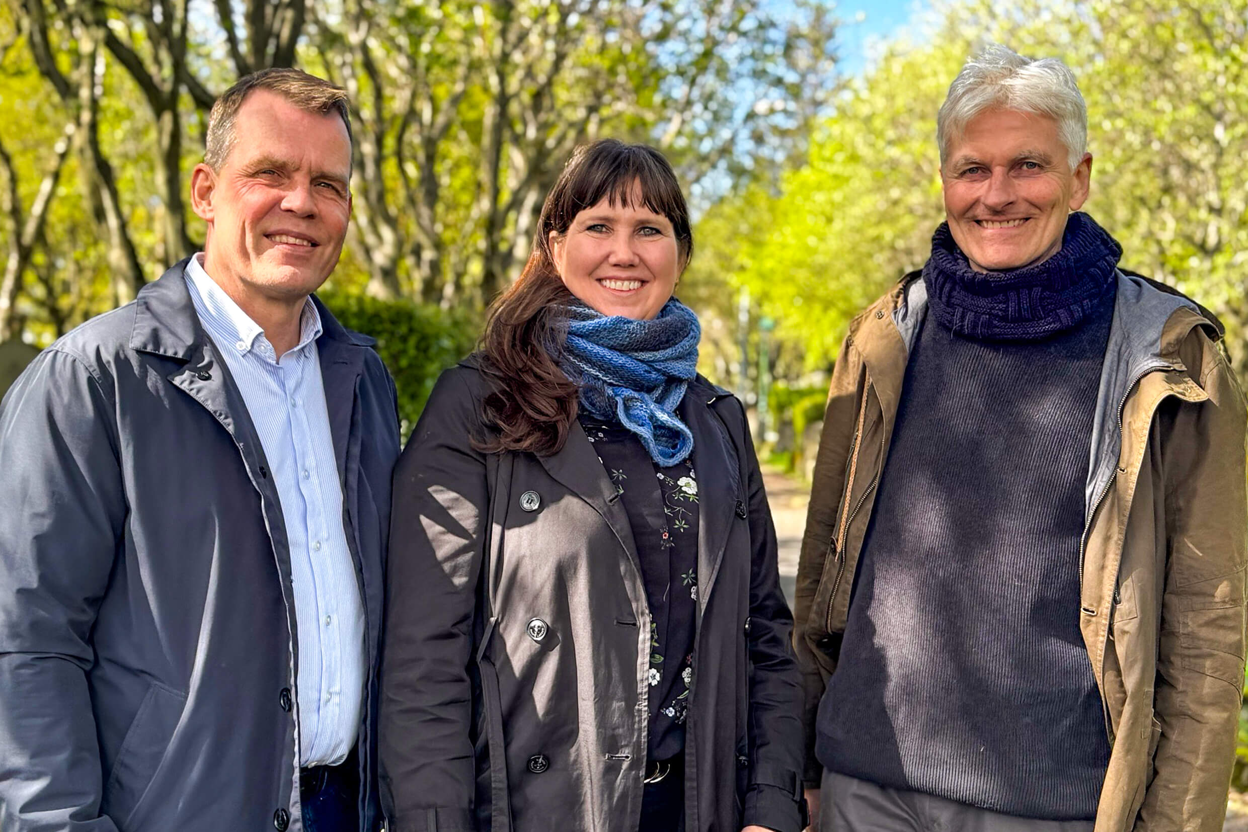 Gunnar Haukur Kristinsson, fyrrverandi forstjóri Landmælinga ÍslandsEydís Líndal Finnbogadóttir, forstjóri Náttúrufræðistofnunar og fyrrverandi forstjóri Náttúrufræðistofnunar Íslands og Árni Einarsson, fyrrverandi forstöðumaður Náttúrurannsóknastöðvarinnar við Mývatn