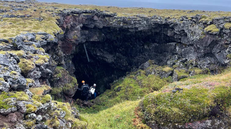 Purkhólahrauni á Snæfellsnesi